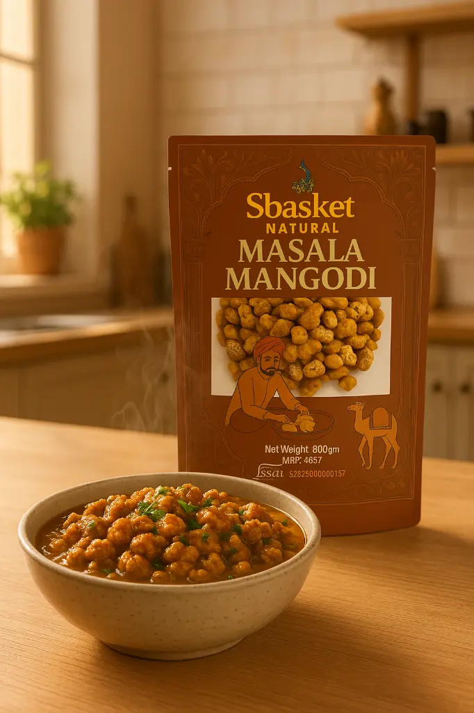 सज्जित मसाला मांगौड़ी का स्वाद.webp